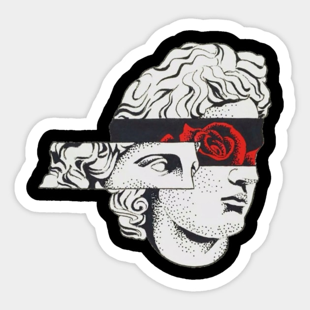 Aesthetic Greek portrait Sticker by LaRaf97